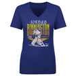 Jordan Binnington Women's V-Neck T-Shirt | 500 LEVEL