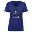 New York I Hockey Women's V-Neck T-Shirt | 500 LEVEL