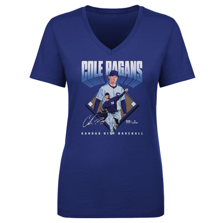 Cole Ragans Women's V-Neck T-Shirt | 500 LEVEL