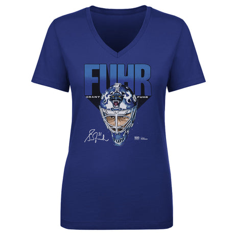 Grant Fuhr Women's V-Neck T-Shirt | 500 LEVEL