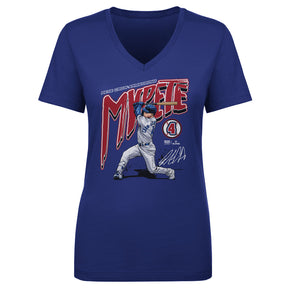 Pete Crow-Armstrong Women's V-Neck T-Shirt | 500 LEVEL