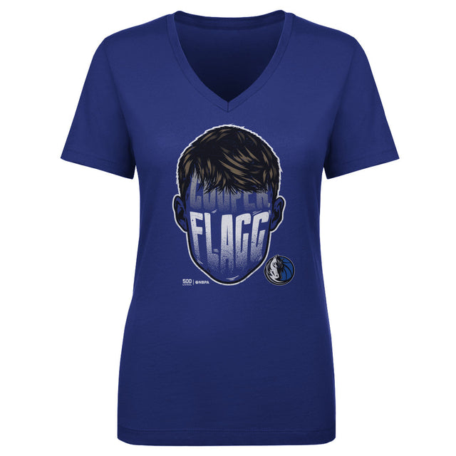 Cooper Flagg Women's V-Neck T-Shirt | 500 LEVEL