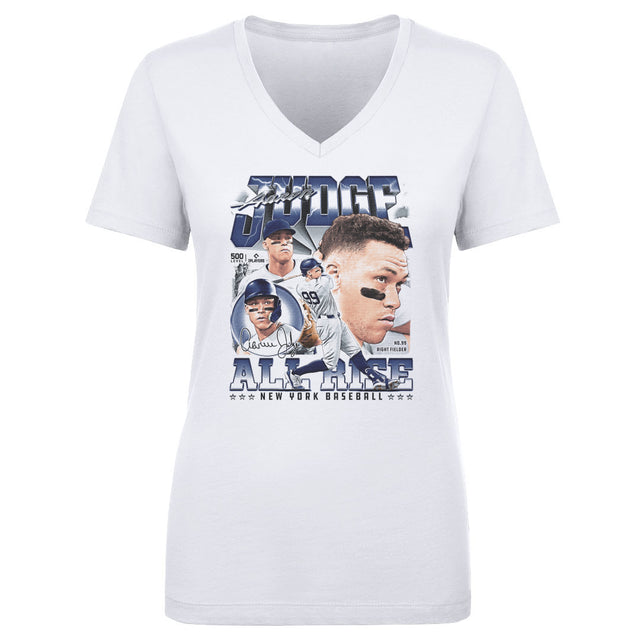 Aaron Judge Women's V-Neck T-Shirt | 500 LEVEL