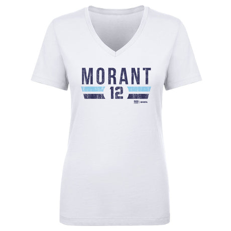 Ja Morant Women's V-Neck T-Shirt | 500 LEVEL