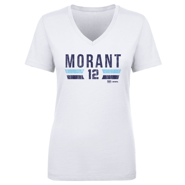 Ja Morant Women's V-Neck T-Shirt | 500 LEVEL