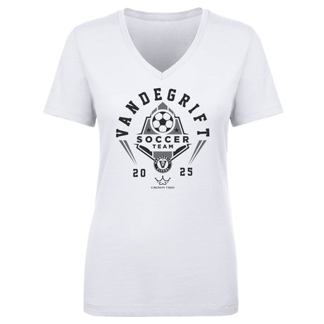 Crown Trio Women's V-Neck T-Shirt | 500 LEVEL