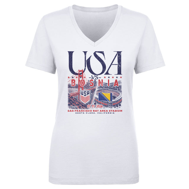 USMNT Women's V-Neck T-Shirt | 500 LEVEL
