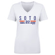 Juan Soto Women's V-Neck T-Shirt | 500 LEVEL