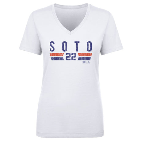 Juan Soto Women's V-Neck T-Shirt | 500 LEVEL