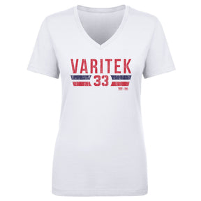 Jason Varitek Women's V-Neck T-Shirt | 500 LEVEL