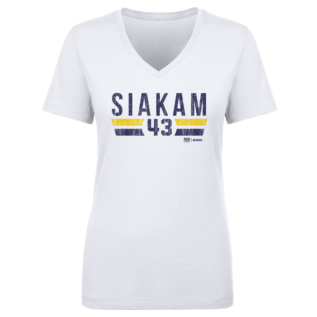 Pascal Siakam Women's V-Neck T-Shirt | 500 LEVEL