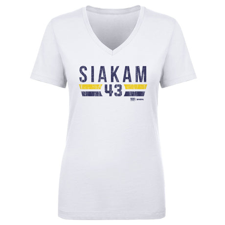 Pascal Siakam Women's V-Neck T-Shirt | 500 LEVEL