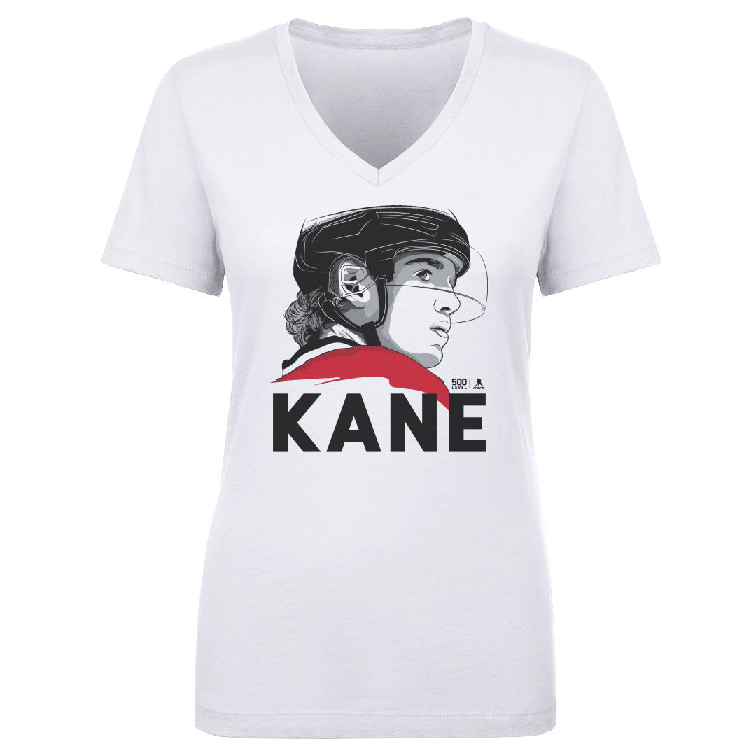 Patrick Kane Women's V-Neck T-Shirt | 500 LEVEL