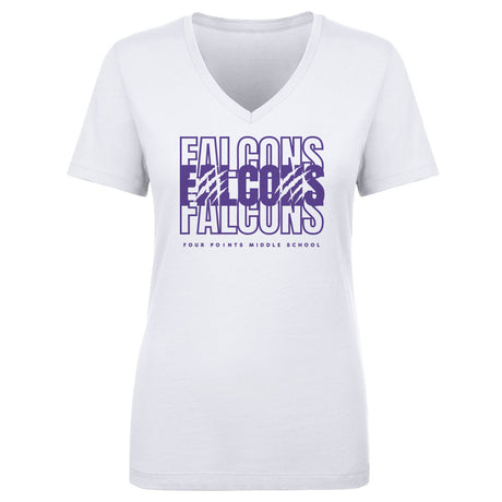 Crown Trio Women's V-Neck T-Shirt | 500 LEVEL