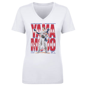 Yoshinobu Yamamoto Women's V-Neck T-Shirt | 500 LEVEL