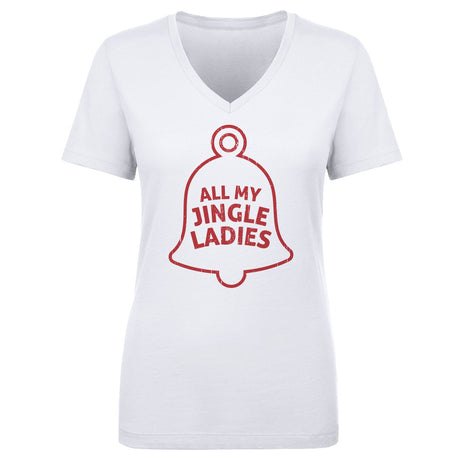 Christmas Women's V-Neck T-Shirt | 500 LEVEL