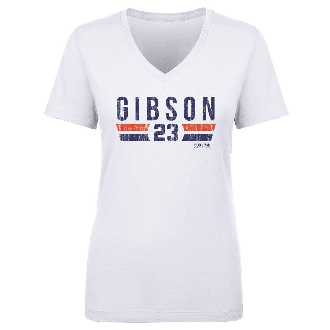Kirk Gibson Women's V-Neck T-Shirt | 500 LEVEL