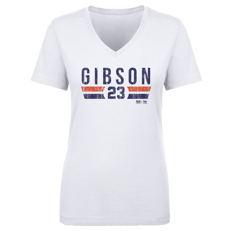 Kirk Gibson Women's V-Neck T-Shirt | 500 LEVEL