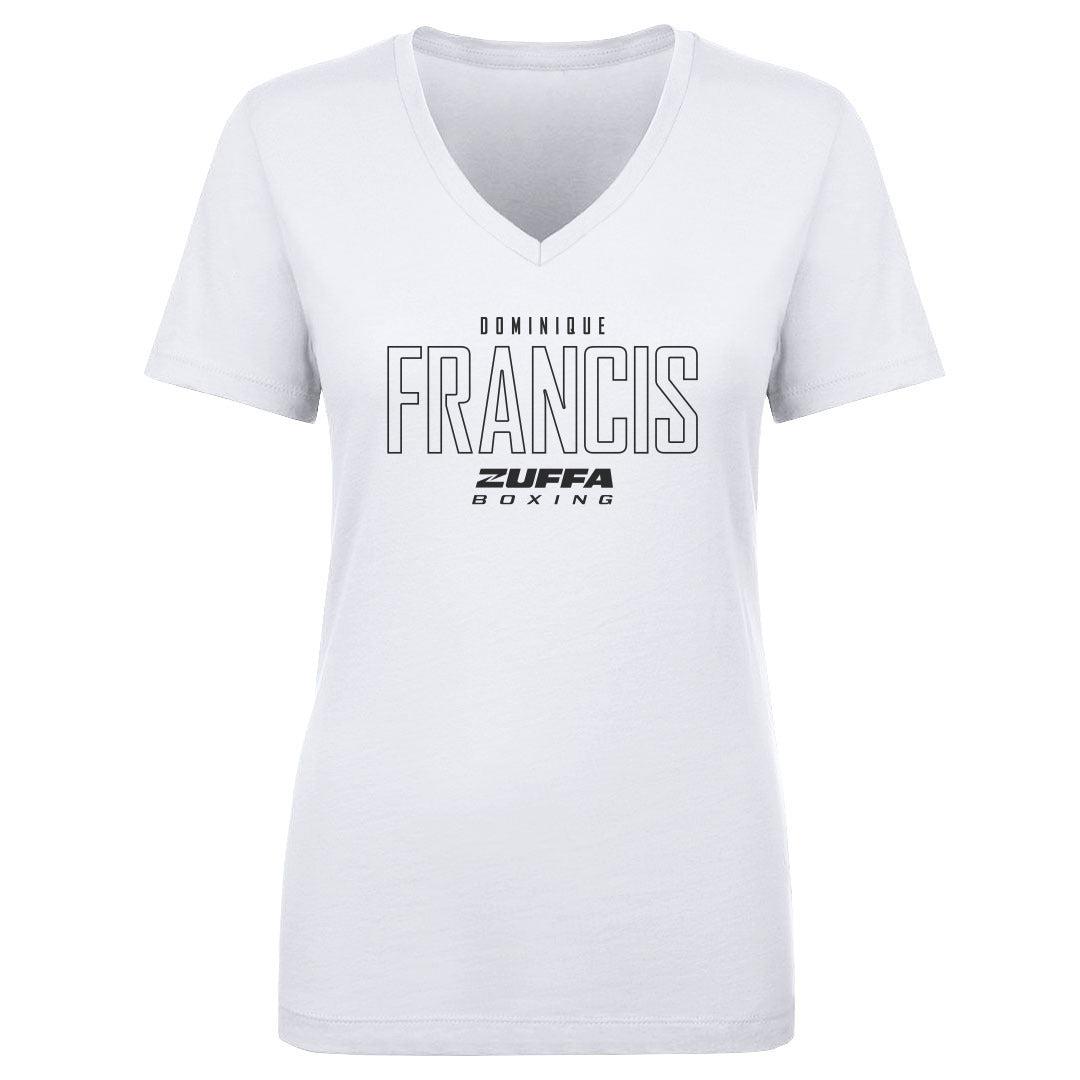 Dominique Francis Women's V-Neck T-Shirt | 500 LEVEL