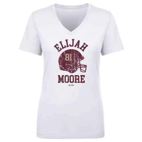 Elijah Moore Women's V-Neck T-Shirt | 500 LEVEL