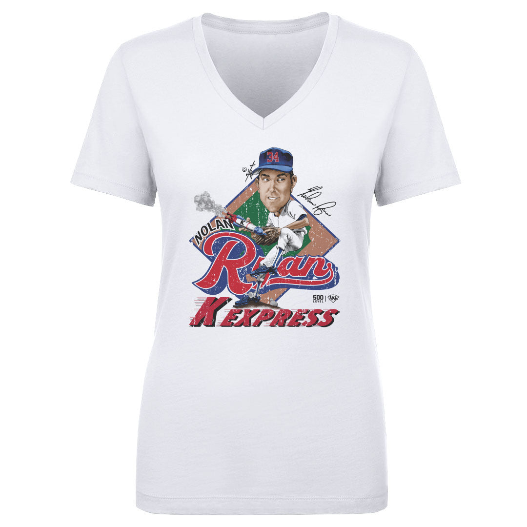 Nolan Ryan Women's V-Neck T-Shirt | 500 LEVEL