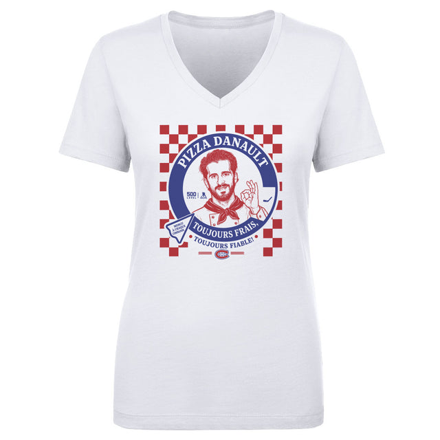 Phillip Danault Women's V-Neck T-Shirt | 500 LEVEL