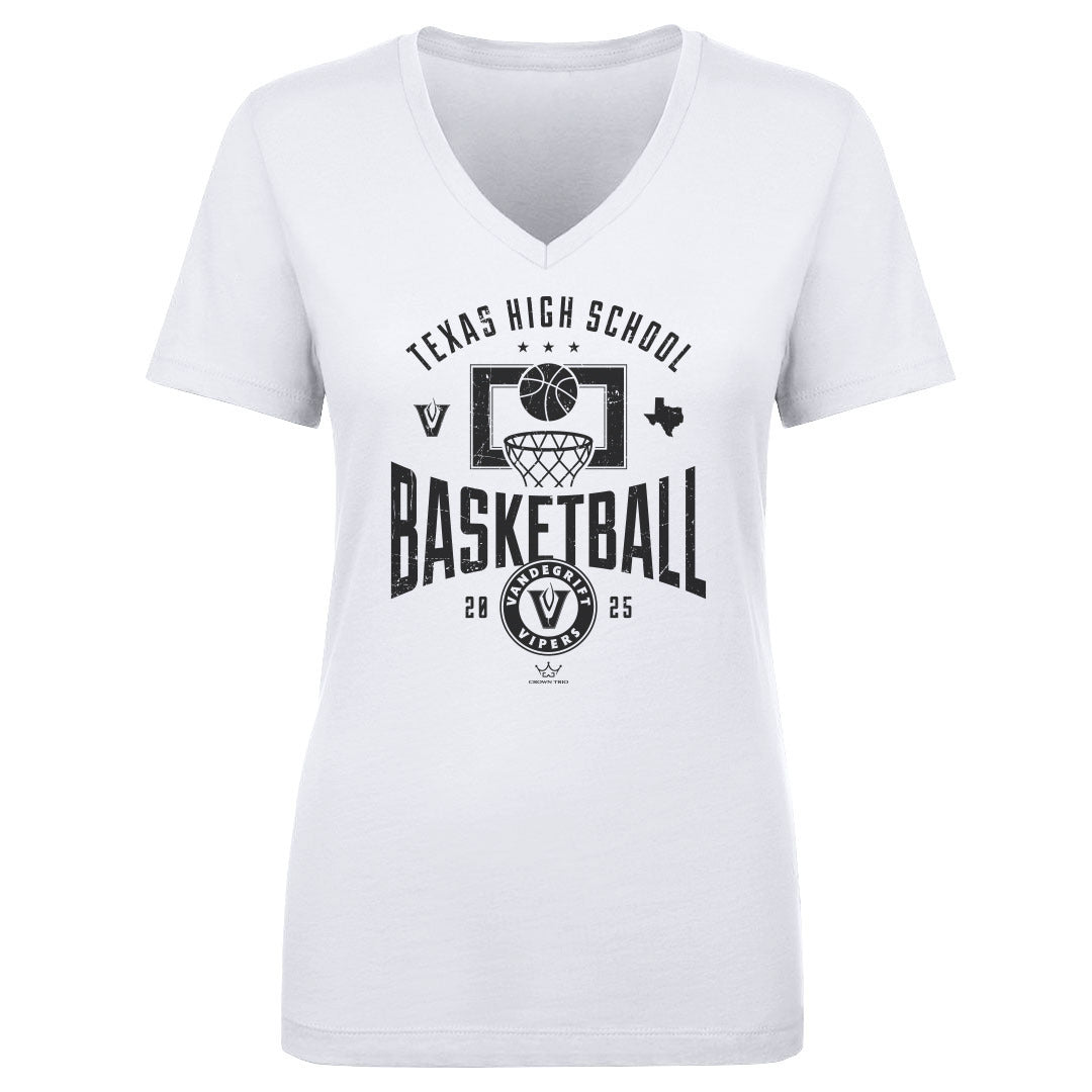 Crown Trio Women's V-Neck T-Shirt | 500 LEVEL