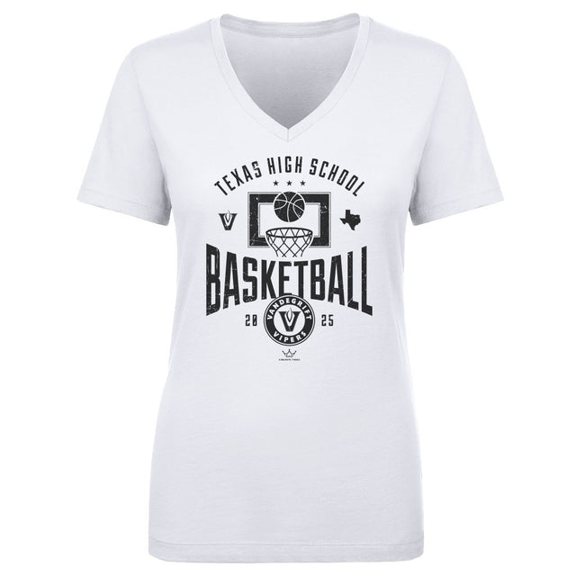 Crown Trio Women's V-Neck T-Shirt | 500 LEVEL