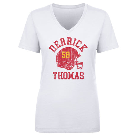 Derrick Thomas Women's V-Neck T-Shirt | 500 LEVEL