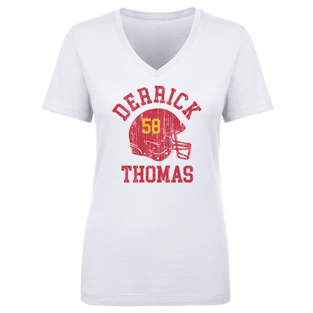 Derrick Thomas Women's V-Neck T-Shirt | 500 LEVEL