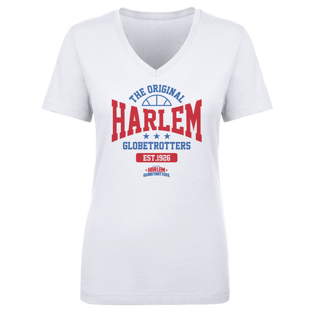 Harlem Globetrotters Women's V-Neck T-Shirt | 500 LEVEL