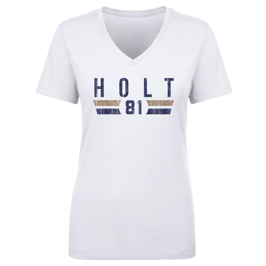 Torry Holt Women's V-Neck T-Shirt | 500 LEVEL