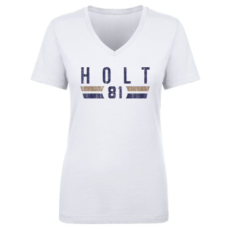 Torry Holt Women's V-Neck T-Shirt | 500 LEVEL