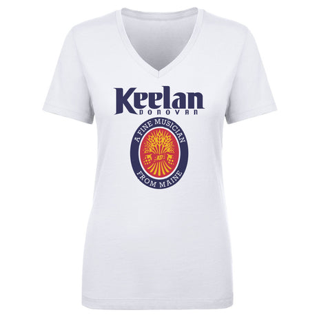 Keelan Donovan Women's V-Neck T-Shirt | 500 LEVEL