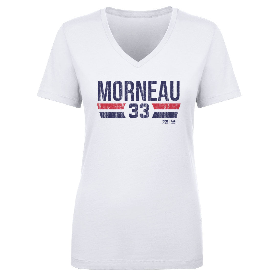 Justin Morneau Women's V-Neck T-Shirt | 500 LEVEL