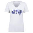 George Springer Women's V-Neck T-Shirt | 500 LEVEL