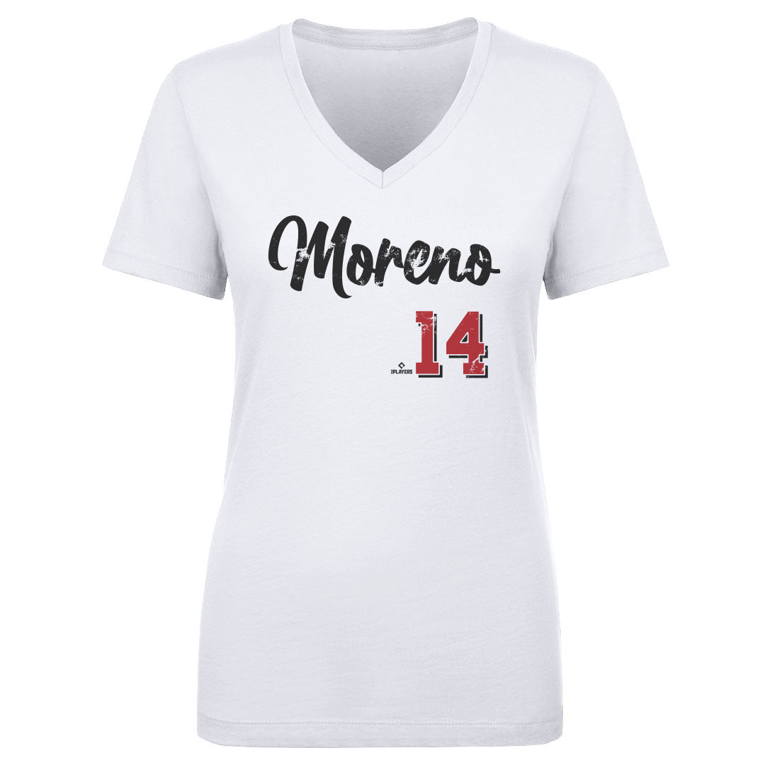 Gabriel Moreno Women's V-Neck T-Shirt | 500 LEVEL