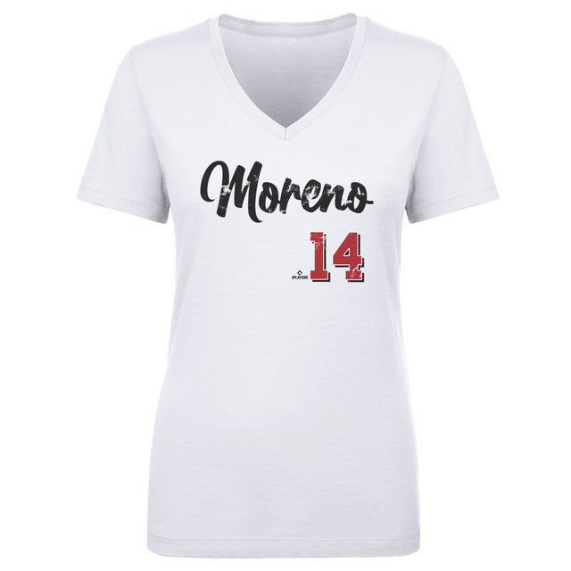 Gabriel Moreno Women's V-Neck T-Shirt | 500 LEVEL