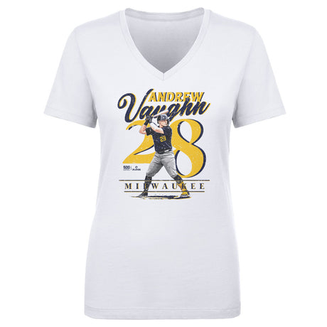 Andrew Vaughn Women's V-Neck T-Shirt | 500 LEVEL