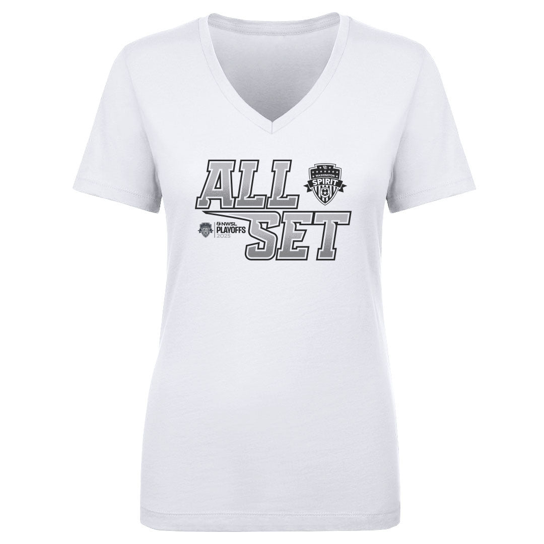 Washington Spirit Women's V-Neck T-Shirt | 500 LEVEL