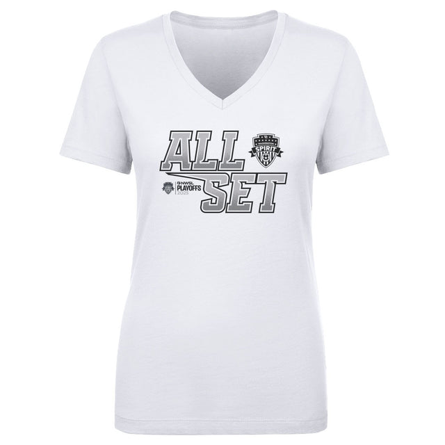 Washington Spirit Women's V-Neck T-Shirt | 500 LEVEL