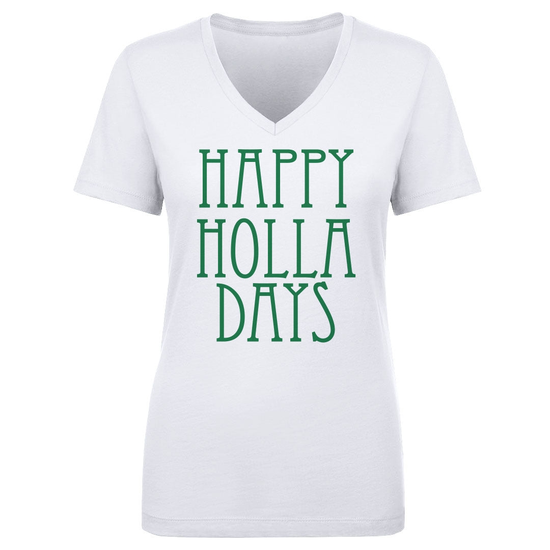 Christmas Women's V-Neck T-Shirt | 500 LEVEL