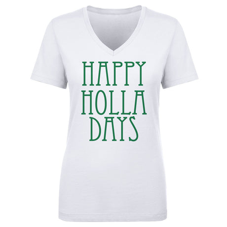 Christmas Women's V-Neck T-Shirt | 500 LEVEL
