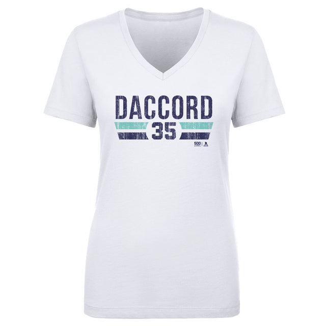 Joey Daccord Women's V-Neck T-Shirt | 500 LEVEL