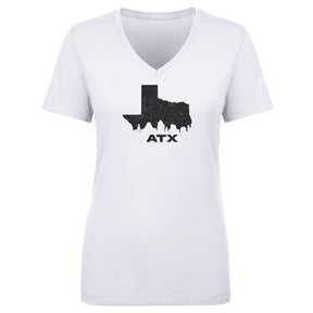 Crown Trio Women's V-Neck T-Shirt | 500 LEVEL