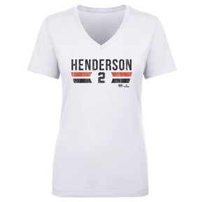 Gunnar Henderson Women's V-Neck T-Shirt | 500 LEVEL