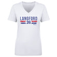 Wyatt Langford Women's V-Neck T-Shirt | 500 LEVEL