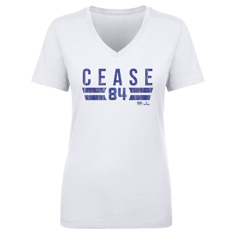 Dylan Cease Women's V-Neck T-Shirt | 500 LEVEL