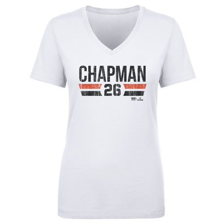 Matt Chapman Women's V-Neck T-Shirt | 500 LEVEL