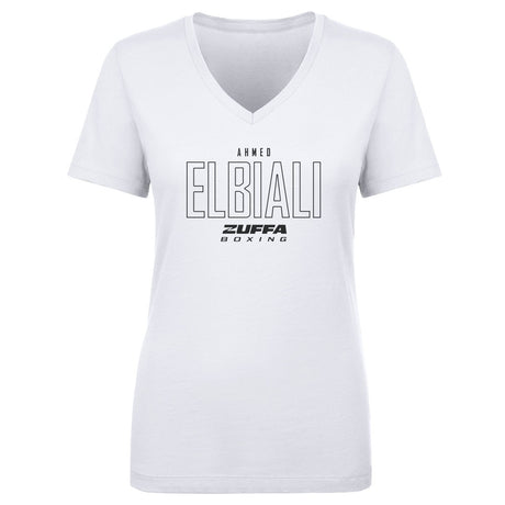 Ahmed Elbiali Women's V-Neck T-Shirt | 500 LEVEL
